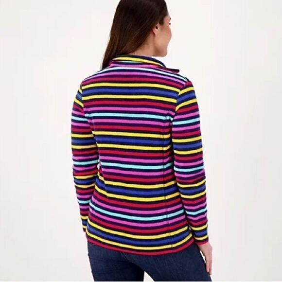 Lands' End Fleece Zip Front Jacket - Picture 2 of 6